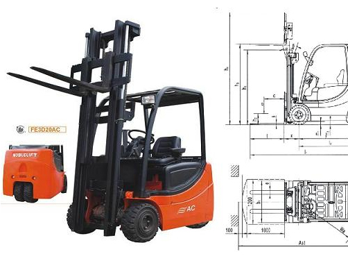 電瓶叉車(chē)FE3D20AC